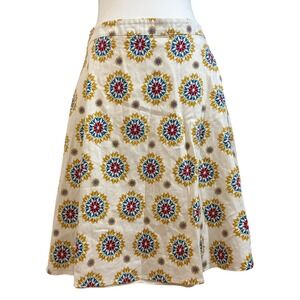 Star Trek by Her Universe A-Line Skirt Womens 3X White Medallion Excellent 2016